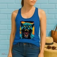 Frightnightfits Werewolf Halloween Women's Tank Top thumb 2