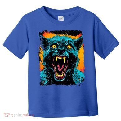 Frightnightfits Werewolf Halloween Toddler T-Shirt