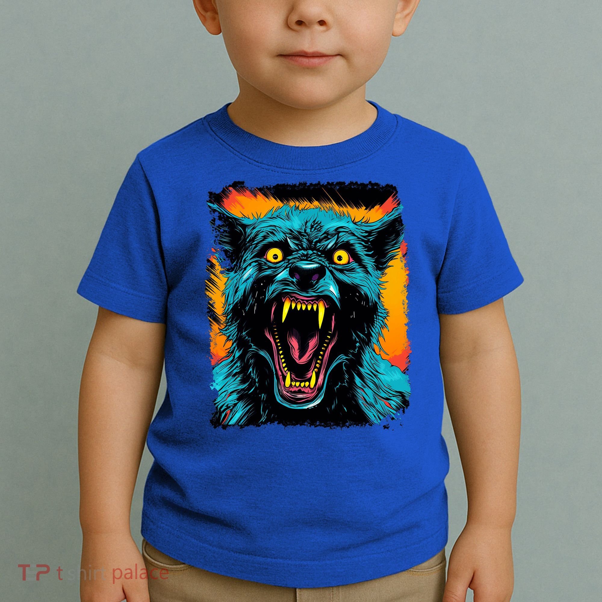 Frightnightfits Werewolf Halloween Toddler T-Shirt