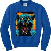 Frightnightfits Werewolf Halloween Kids Sweatshirt thumb 0