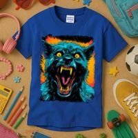 Frightnightfits Werewolf Halloween Kids T-Shirt thumb 3