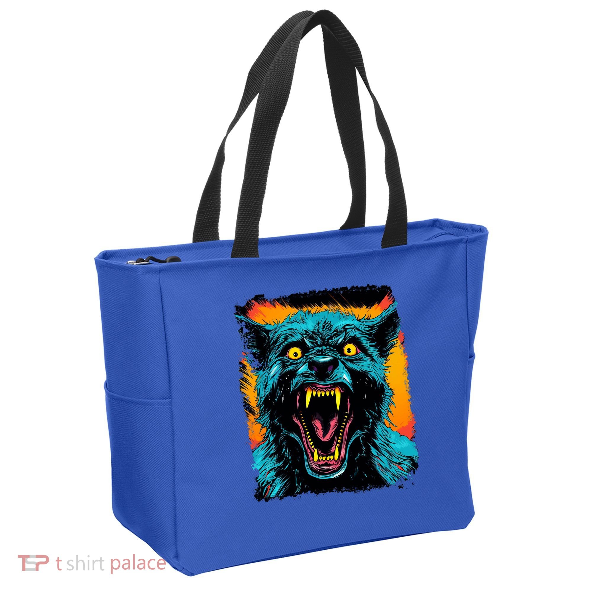 Frightnightfits Werewolf Halloween Tote Bag