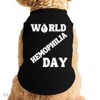 Funny World Hemophilia Day Great Gift Doggie Tank thumb 0