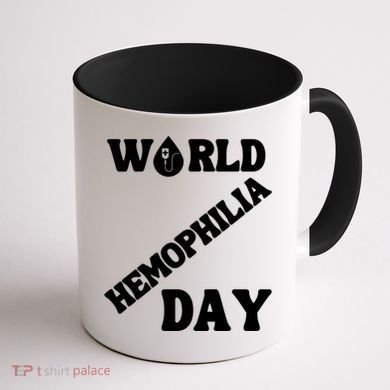 Funny World Hemophilia Day Great Gift Coffee Mug back