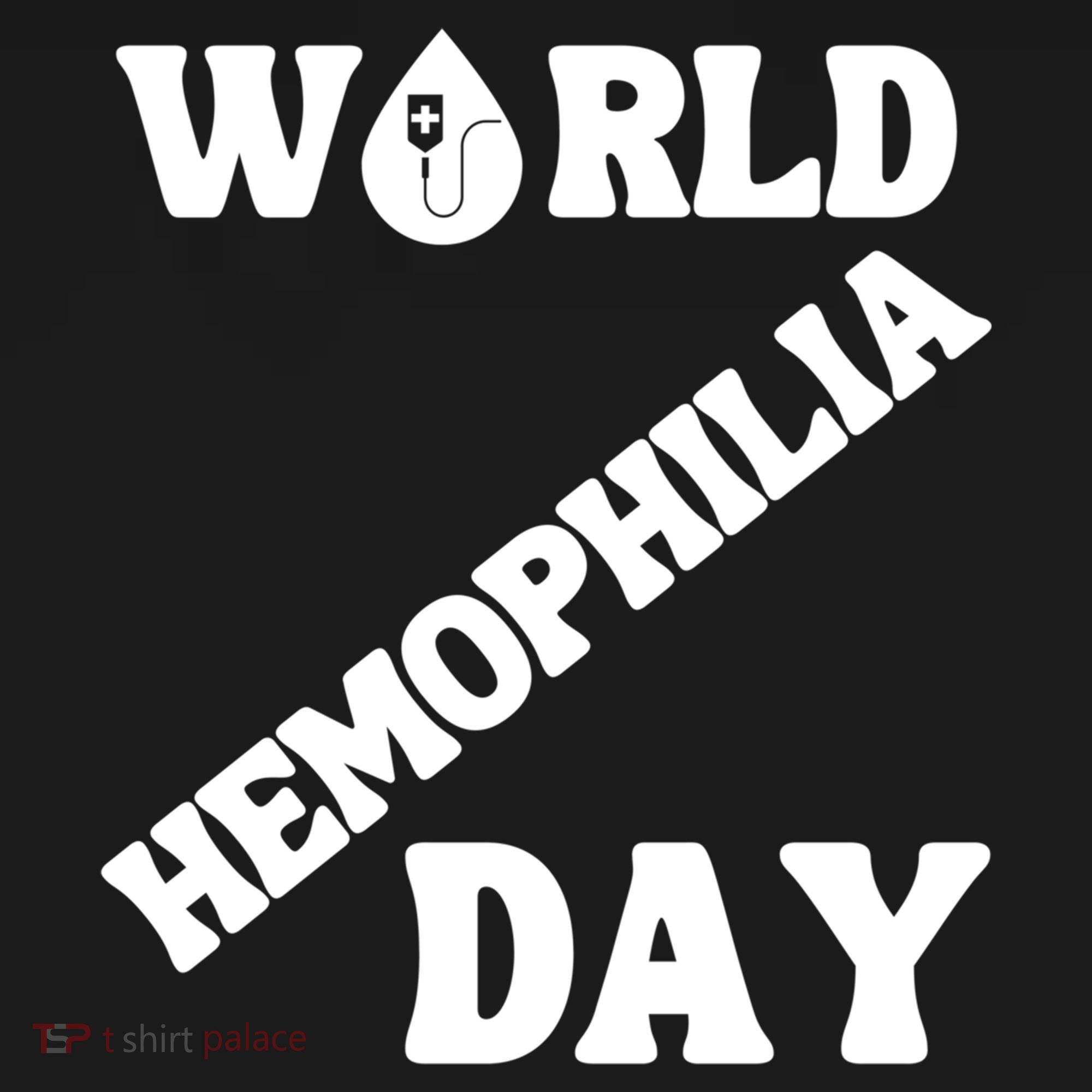 Funny World Hemophilia Day Great Gift Women's Hoodie