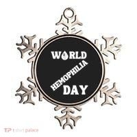 Funny World Hemophilia Day Great Gift Ornament thumb 0