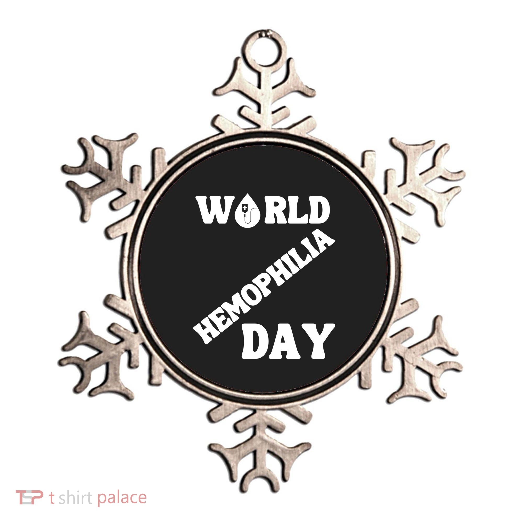 Funny World Hemophilia Day Great Gift Ornament