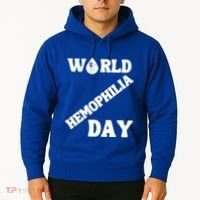 Funny World Hemophilia Day Great Gift Hoodie thumb 2