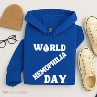 Funny World Hemophilia Day Great Gift Hoodie thumb 4