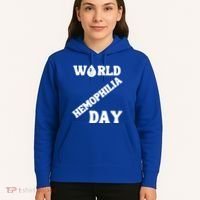 Funny World Hemophilia Day Great Gift Hoodie thumb 5