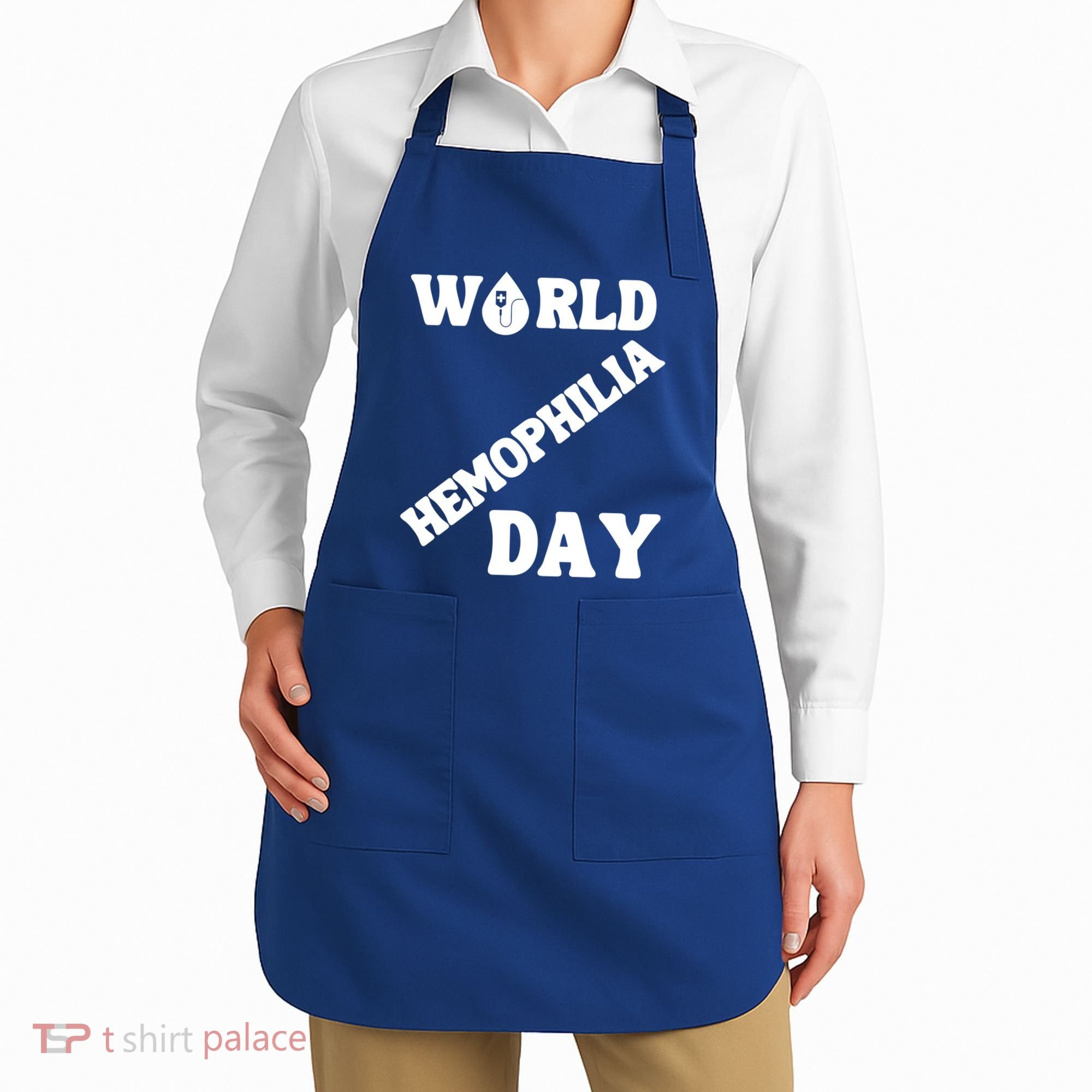 Funny World Hemophilia Day Great Gift Apron