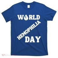 Funny World Hemophilia Day Great Gift T-Shirt thumb 0