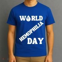 Funny World Hemophilia Day Great Gift T-Shirt thumb 3