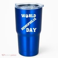 Funny World Hemophilia Day Great Gift Tumbler thumb 0