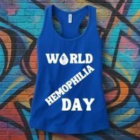 Funny World Hemophilia Day Great Gift Women's Tank Top thumb 3