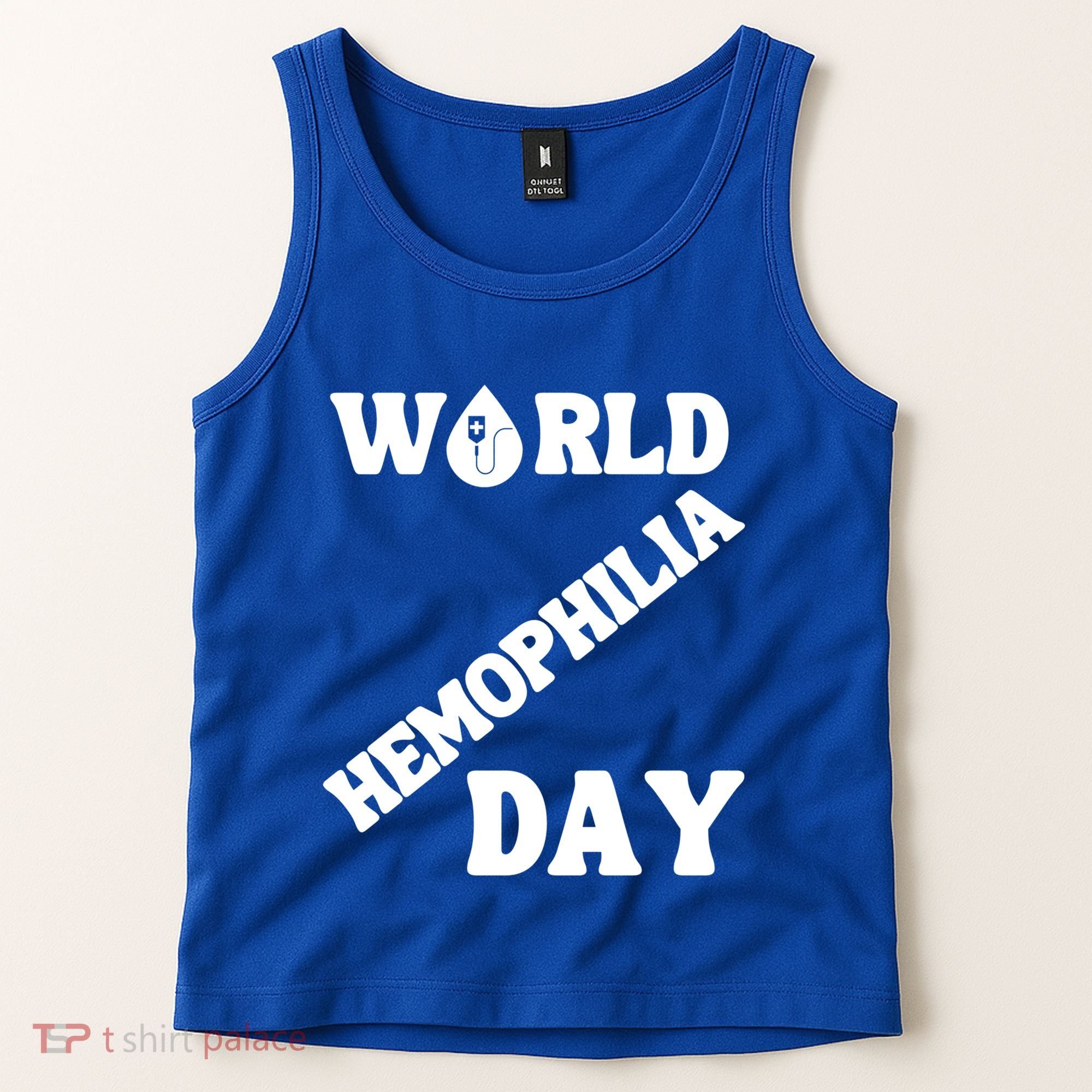 Funny World Hemophilia Day Great Gift Tank Top