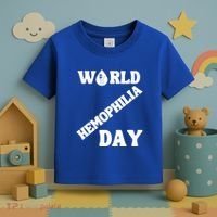 Funny World Hemophilia Day Great Gift Toddler T-Shirt thumb 3