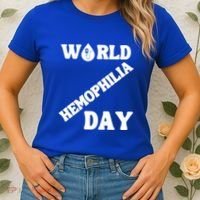 Funny World Hemophilia Day Great Gift Women's T-Shirt thumb 2