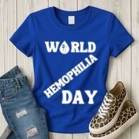 Funny World Hemophilia Day Great Gift Women's T-Shirt thumb 3