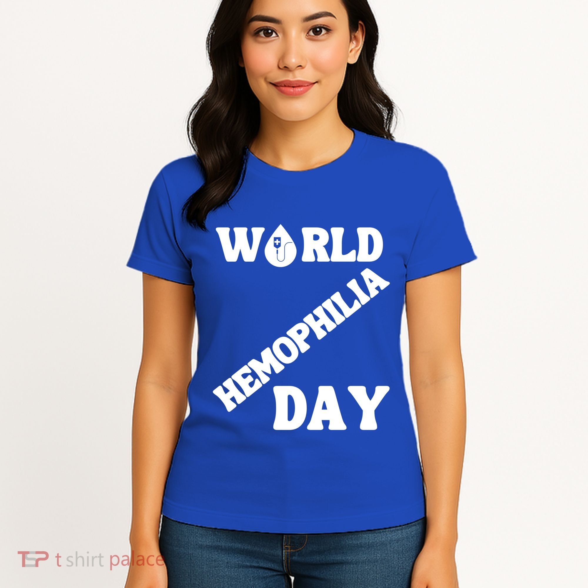 Funny World Hemophilia Day Great Gift Women's T-Shirt