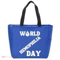 Funny World Hemophilia Day Great Gift Tote Bag thumb 0