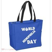 Funny World Hemophilia Day Great Gift Tote Bag thumb 2