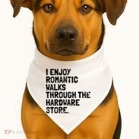 Funny Woodworking Hardware Carpenter USA-Made Doggie Bandana thumb 1