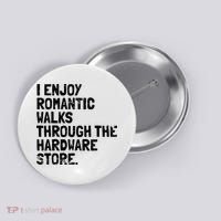 Funny Woodworking Hardware Carpenter Button thumb 0