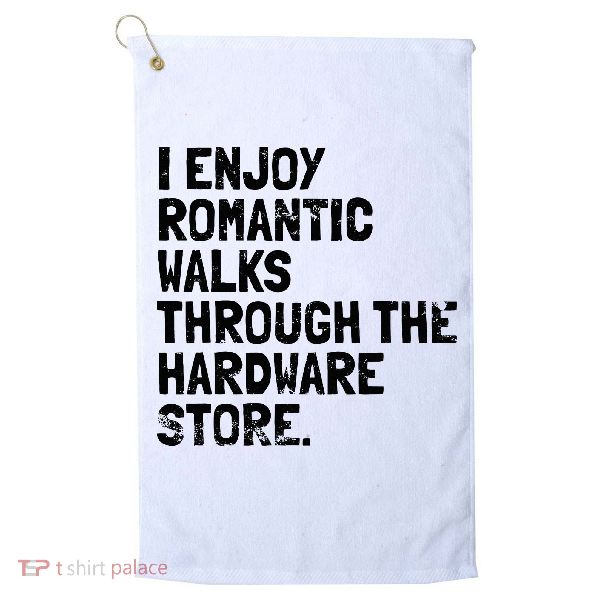 Funny Woodworking Hardware Carpenter Golf Towel