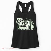 Funny Weekend Hooker Fishing Fan Women's Tank Top thumb 0