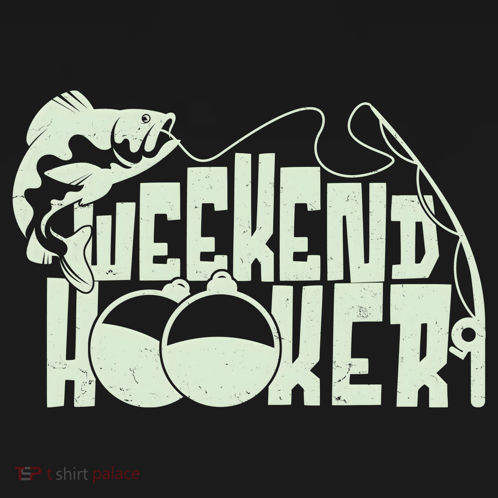 Funny Weekend Hooker Fishing Fan Women's Tank Top