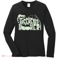 Funny Weekend Hooker Fishing Fan Women's Long Sleeve Shirt thumb 0