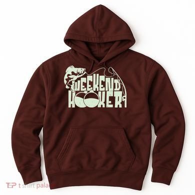 Funny Weekend Hooker Fishing Fan Hoodie