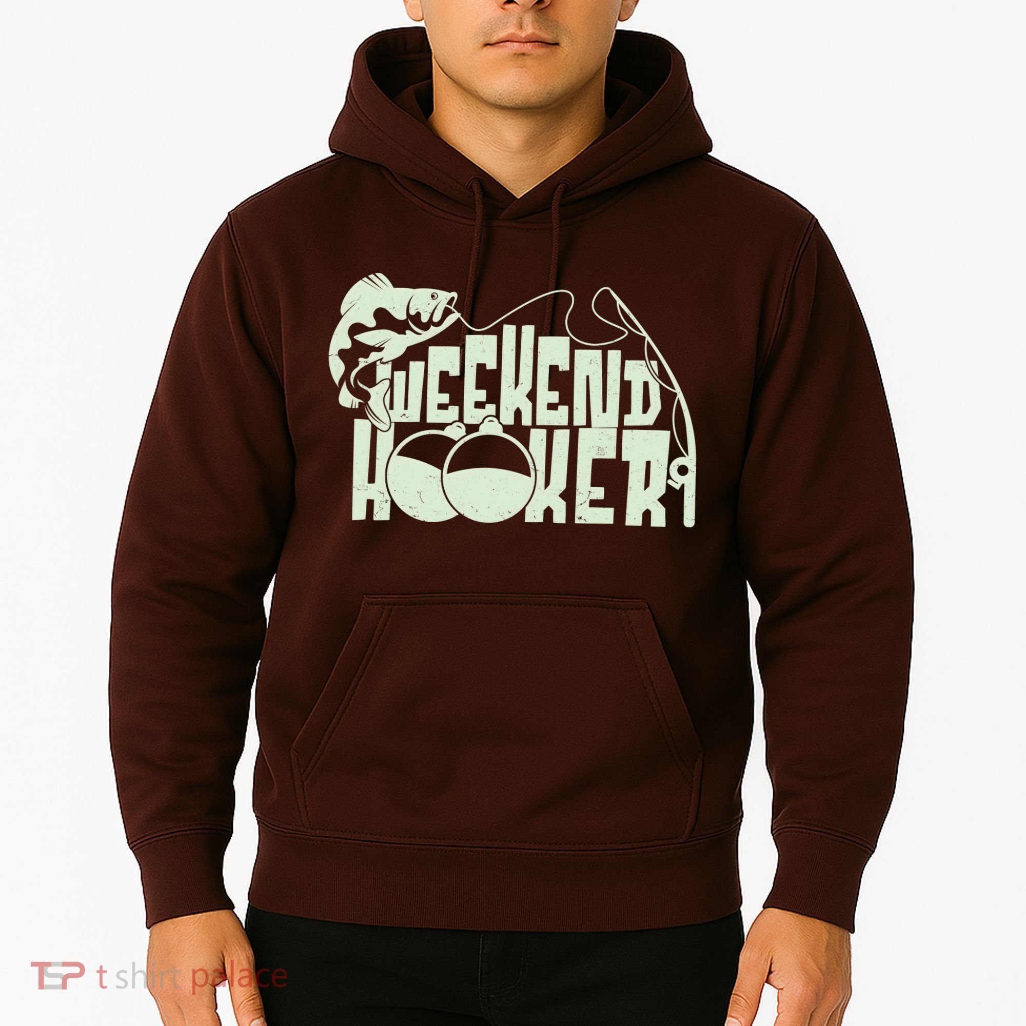 Funny Weekend Hooker Fishing Fan Hoodie