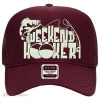 Funny Weekend Hooker Fishing Fan Hat thumb 0