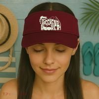 Funny Weekend Hooker Fishing Fan Visor thumb 2