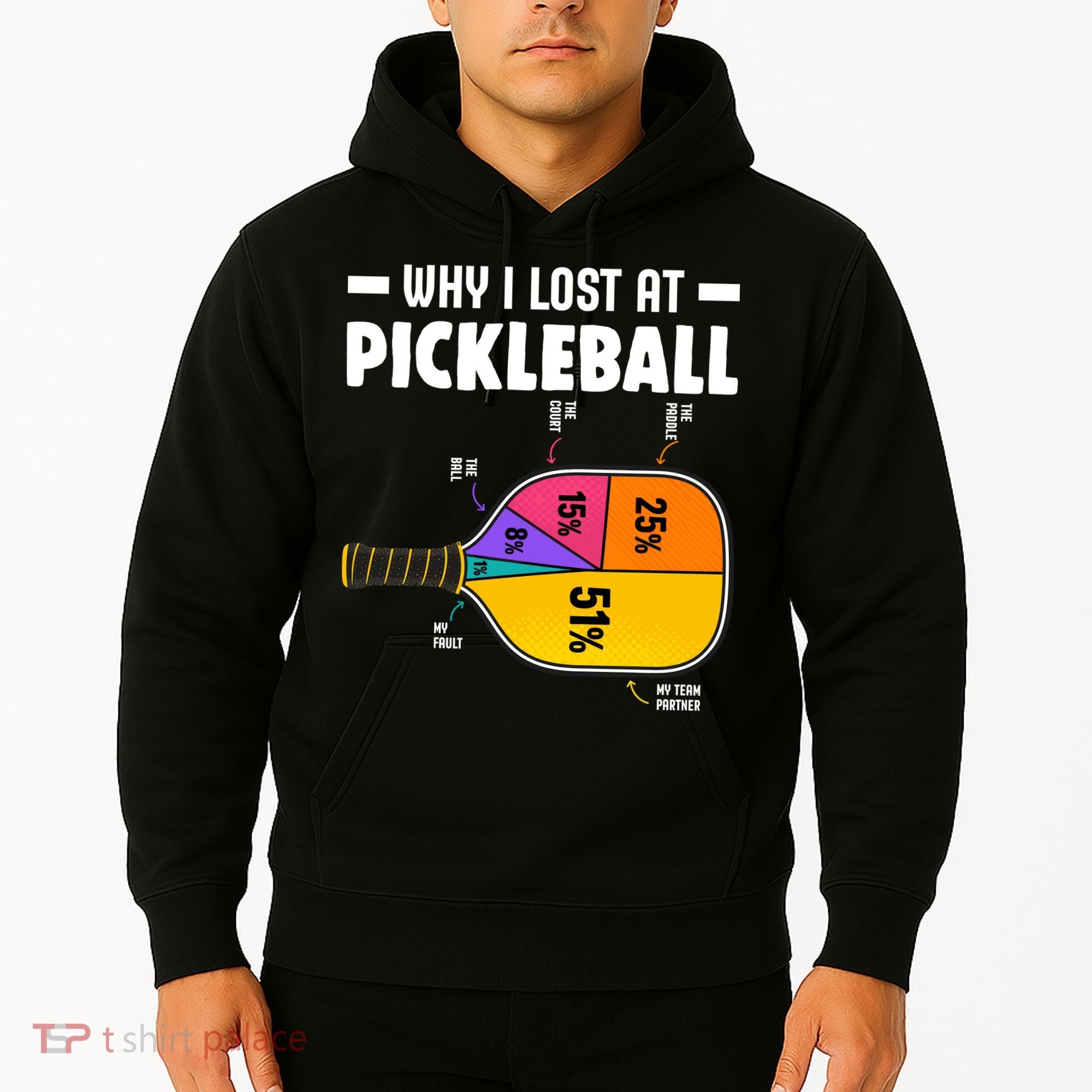Funny Why I Lost At Pickleball Hoodie