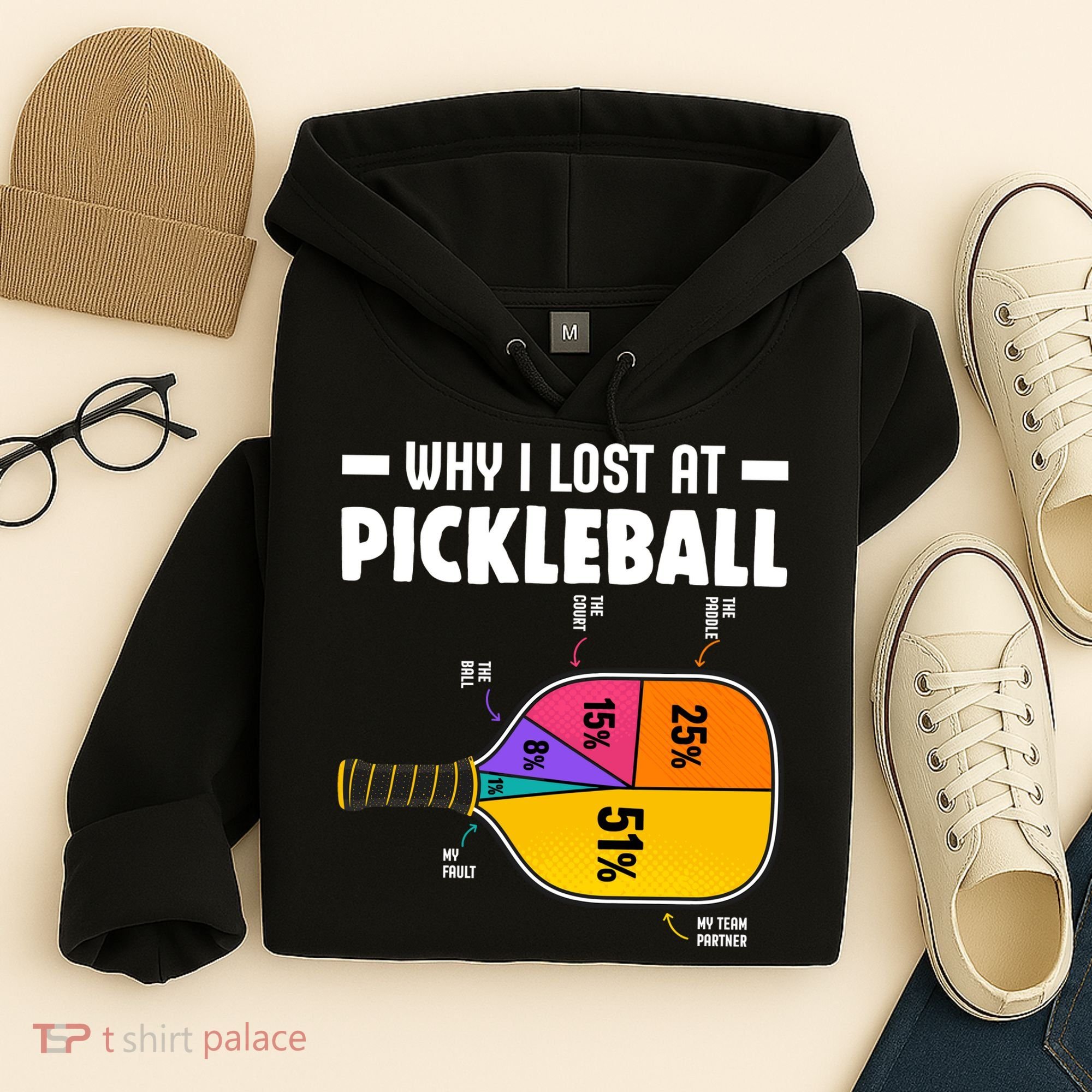 Funny Why I Lost At Pickleball Hoodie