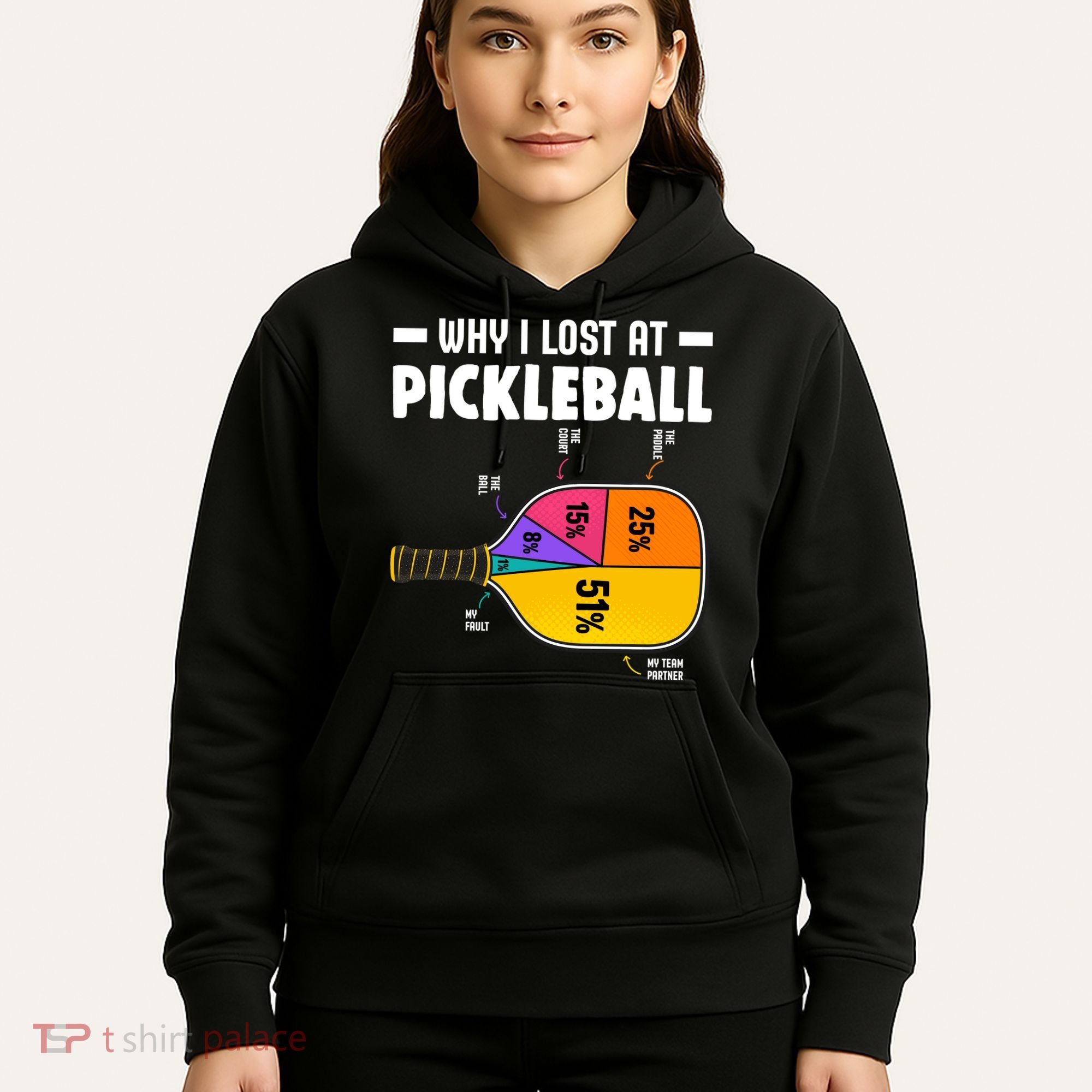 Funny Why I Lost At Pickleball Hoodie