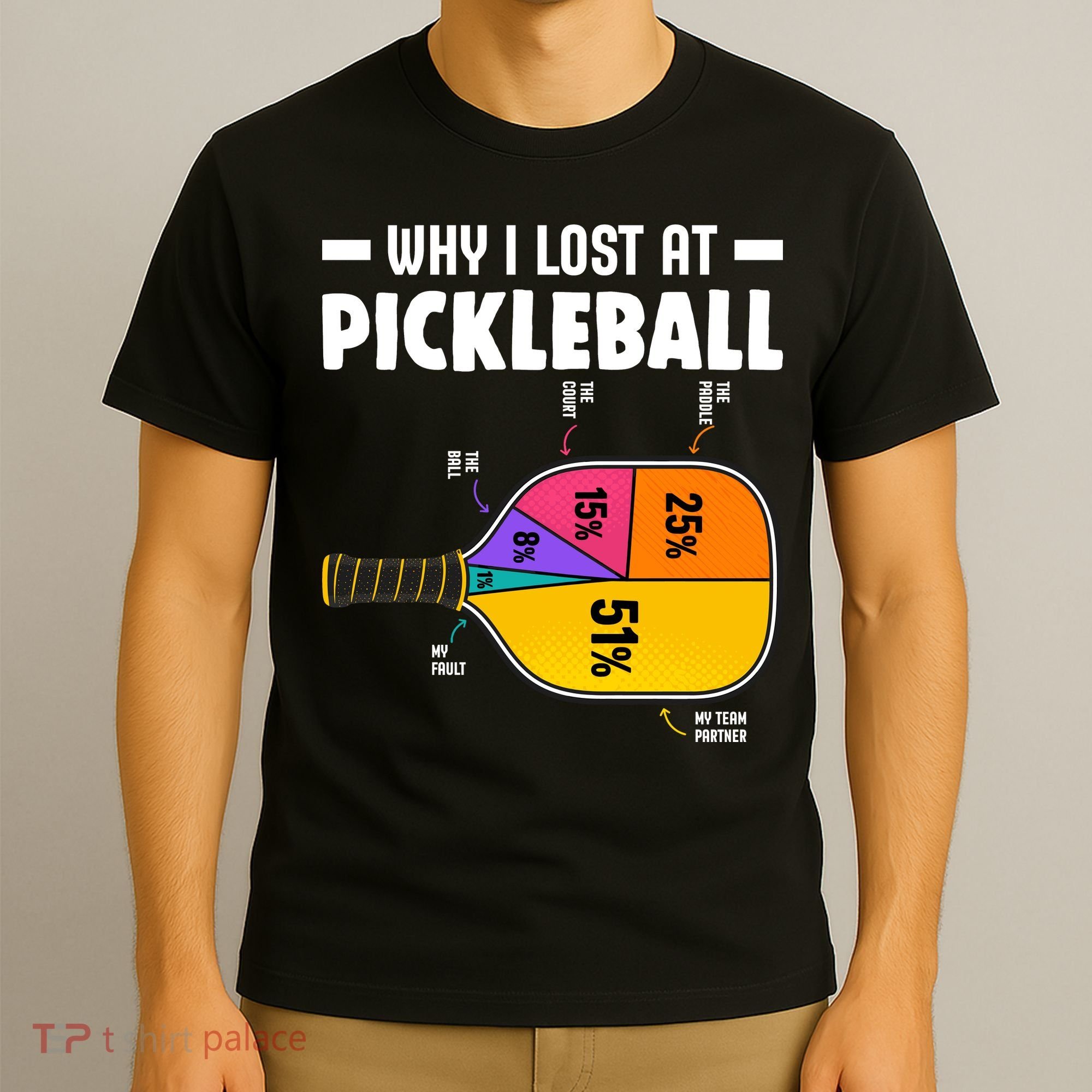Funny Why I Lost At Pickleball T-Shirt