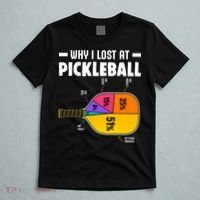 Funny Why I Lost At Pickleball T-Shirt thumb 5