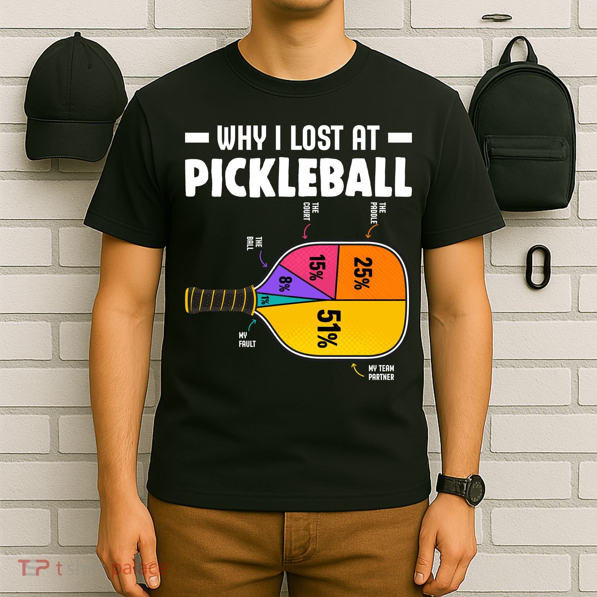 Funny Why I Lost At Pickleball T-Shirt
