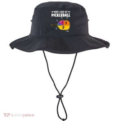 Funny Why I Lost At Pickleball Bucket Hat