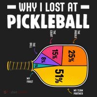 Funny Why I Lost At Pickleball Beanie thumb 2