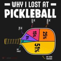 Funny Why I Lost At Pickleball Coaster thumb 2