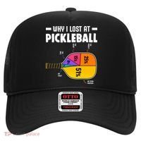 Funny Why I Lost At Pickleball Hat thumb 0