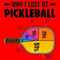 Funny Why I Lost At Pickleball Santa Hat thumb 1
