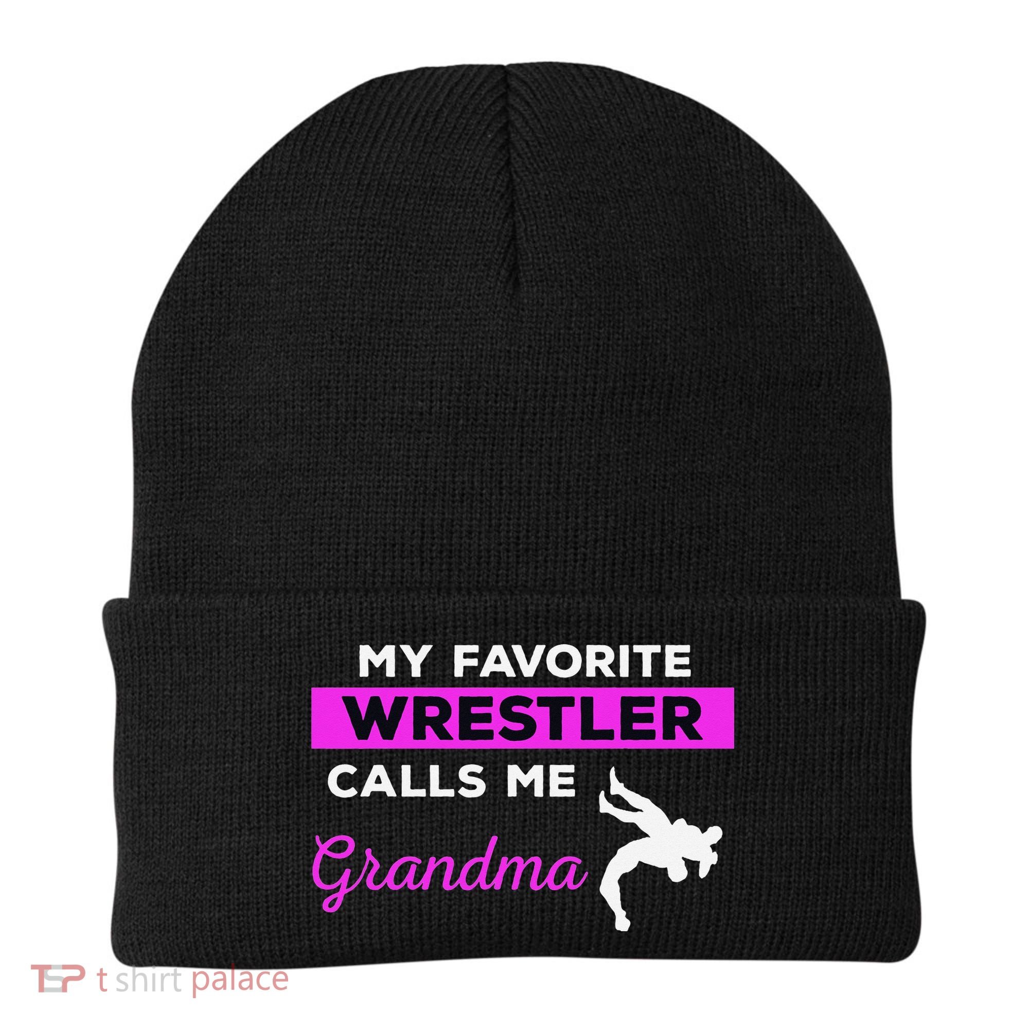 Funny Wrestling I Am A Wrestler  Beanie