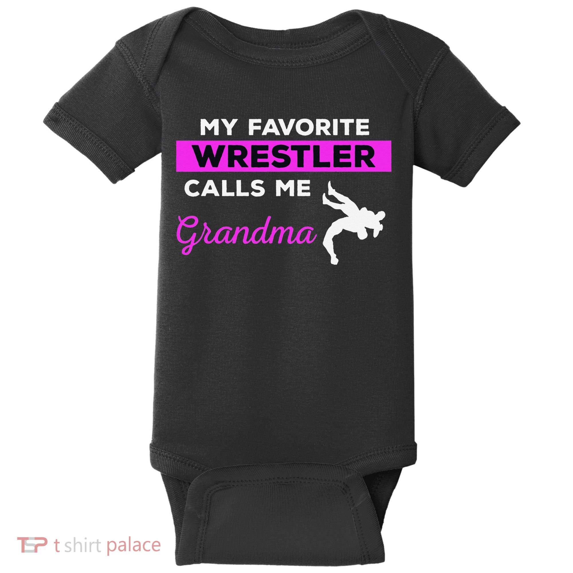 Funny Wrestling I Am A Wrestler  Baby Bodysuit