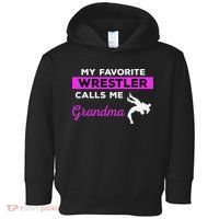 Funny Wrestling I Am A Wrestler  Toddler Hoodie thumb 0
